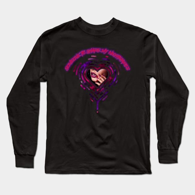 Someone to Share My Nightmares with Sonora Taylor Tee Long Sleeve T-Shirt by Divination Hollow Reviews